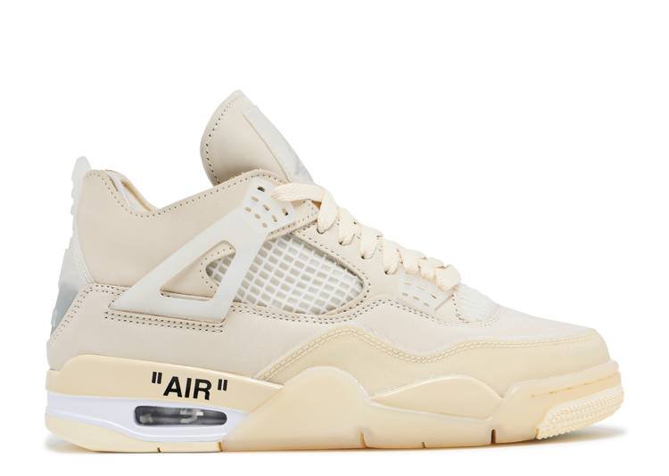 Jordan Retro 4 Off-White Sail Réplica
