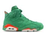 Jordan Retro 6 Green Suede Gatorade Réplica