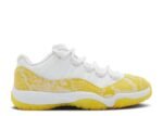 JORDAN RETRO 11 LOW 'YELLOW SNAKESKIN'