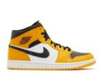 Air Jordan 1 Mid Reverse Yellow Toe Réplica