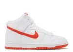SB Dunk High White Picante Red Réplica