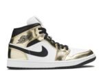Air Jordan 1 Mid Metallic Gold Réplica