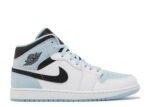 Air Jordan 1 Mid White Ice Blue Réplica