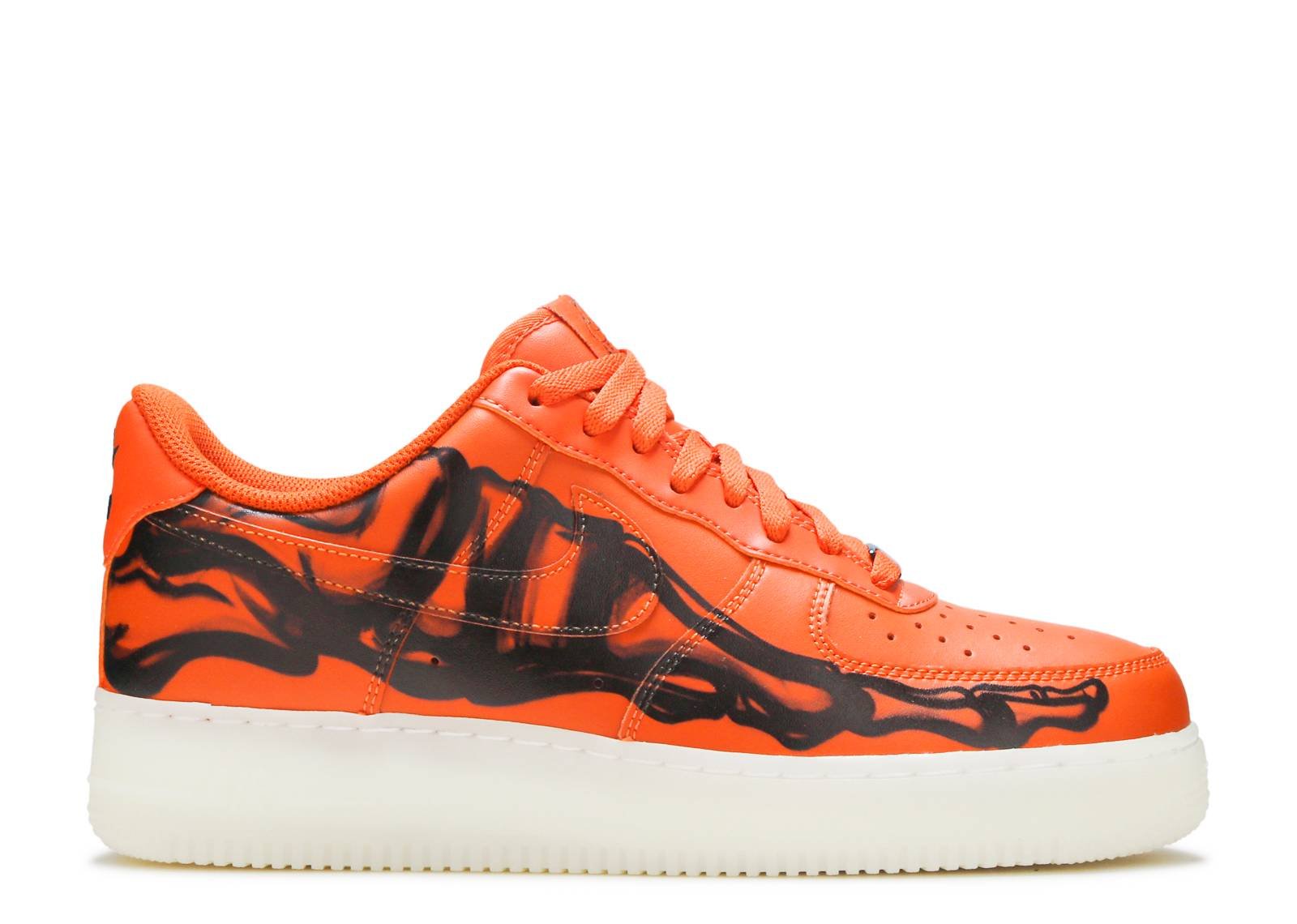 Air Force 1 Skeleton Orange Réplica