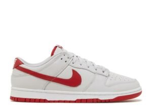 SB DUNK LOW 'VAST GREY VARSITY RED'