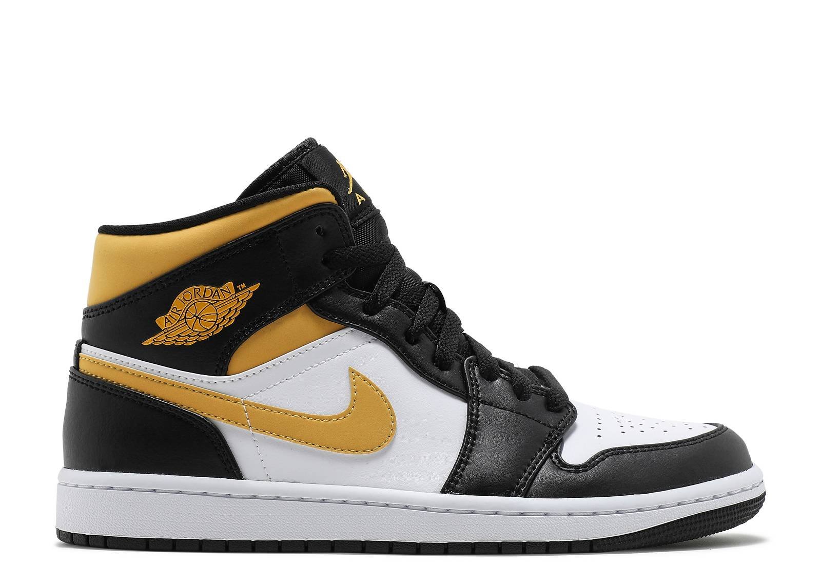 Air Jordan 1 Mid Black University Gold Réplica