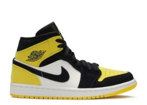 AIR JORDAN 1 MID 'YELLOW TOE'