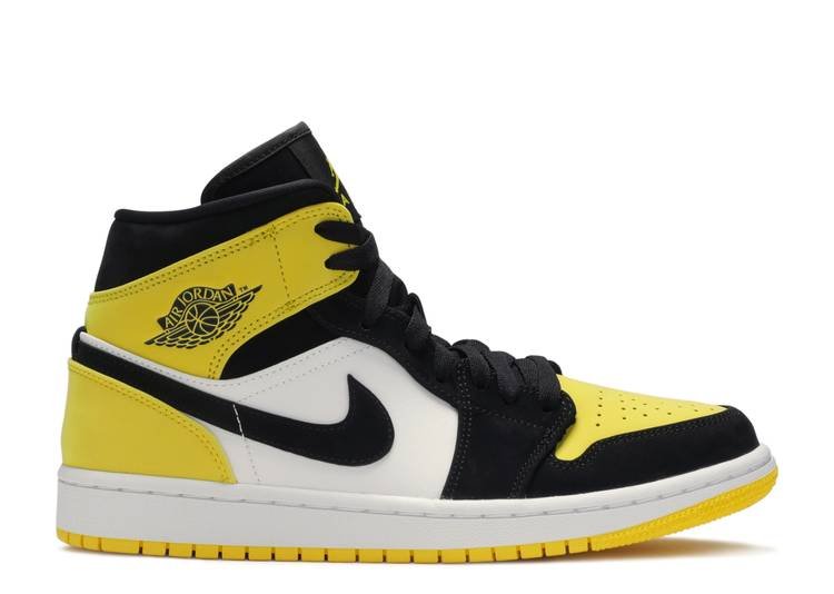 Air Jordan 1 Mid Yellow Toe Réplica