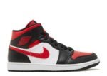 Air Jordan 1 Mid Black Fire Red Réplica