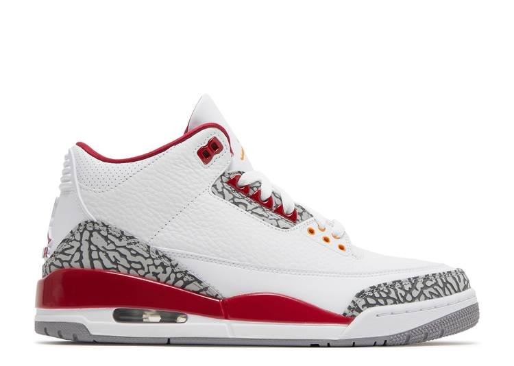 JORDAN RETRO 3 'CARDINAL RED'