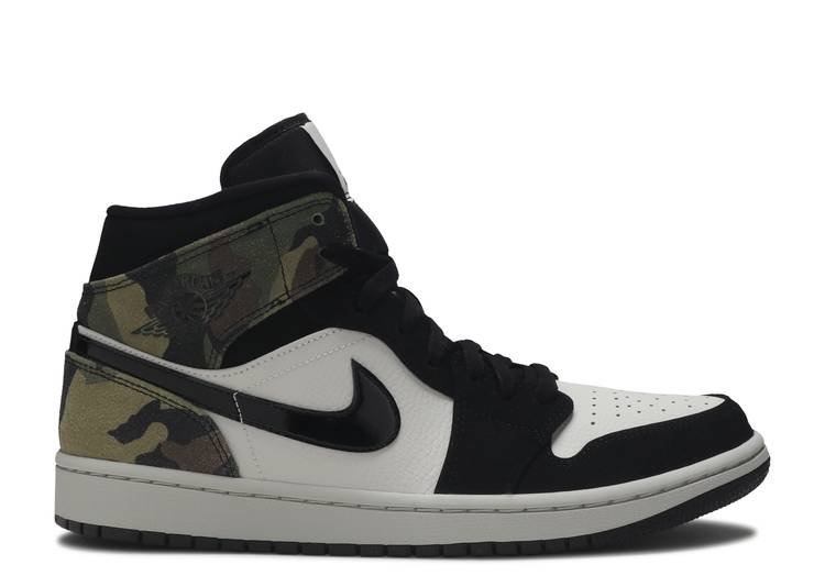 Air Jordan 1 Mid Camo Réplica