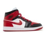 Air Jordan 1 Mid Alternate Bred Toe Réplica