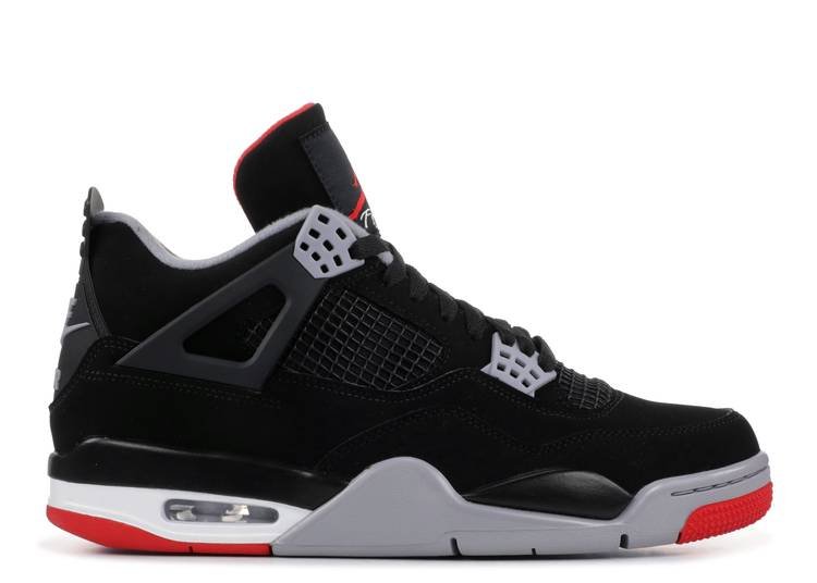 JORDAN RETRO 4 'BRED'