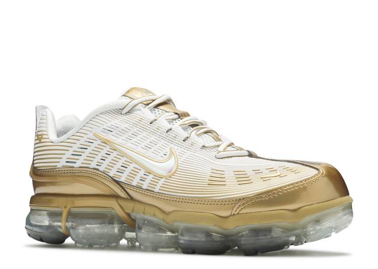 Air Vapormax 360 White Metallic Gold Réplica