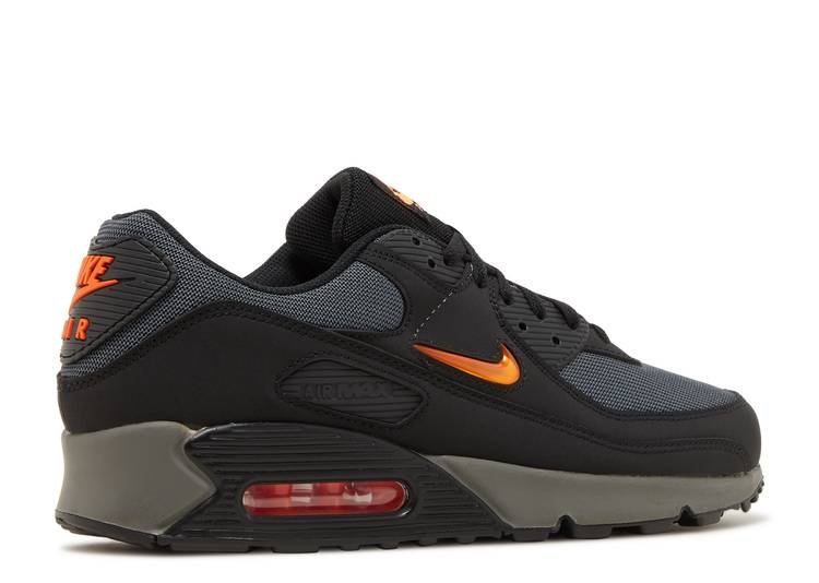 Air Max 90 Jewel Black Safety Orange Réplica