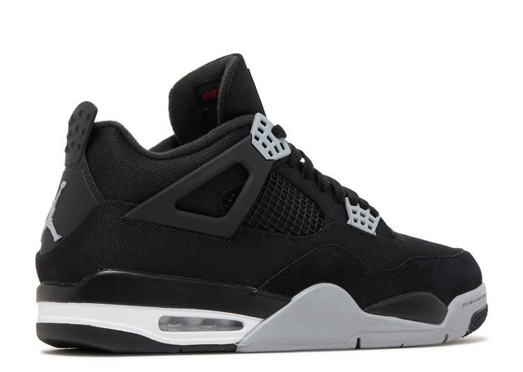 JORDAN RETRO 4 'BLACK CANVAS' - Imagen 3