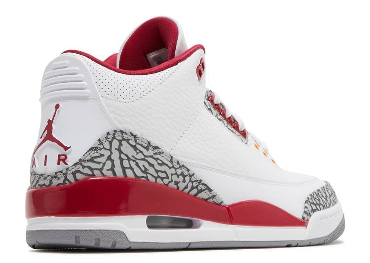 JORDAN RETRO 3 'CARDINAL RED' - Imagen 3