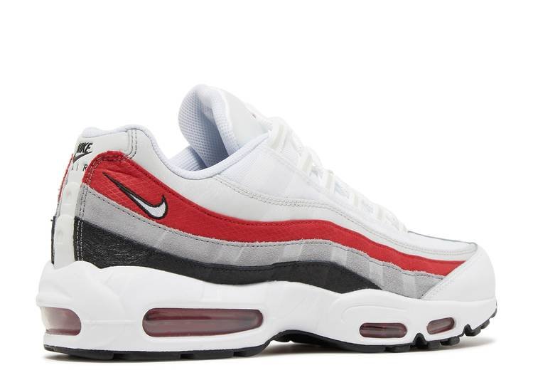 Air Max 95 White Varsity Red Réplica