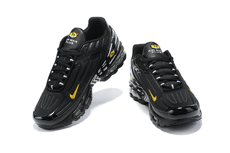 Air Max Plus Tn 3 Quadruple Swoosh Black Réplica