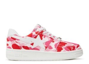 BAPESTA 'ABC CAMO PINK'
