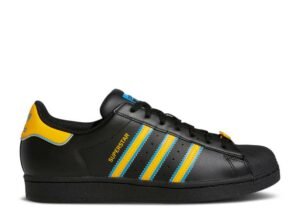 ADIDAS SUPERSTAR 'BLACK GOLD BLUE'