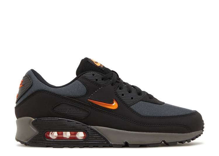 Air Max 90 Jewel Black Safety Orange Réplica