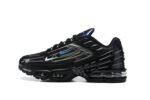 Air Max Plus Tn 3 Quadruple Swoosh Black Metallic Silver Réplica