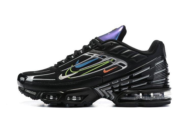 Air Max Plus Tn 3 Quadruple Swoosh Metallic Black Réplica