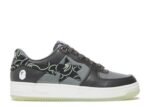 Bapesta Text Code Camo Charcoal Réplica