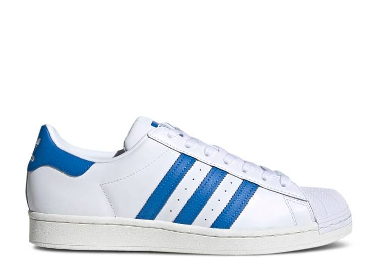 Adidas Superstar White Blue Bird Réplica