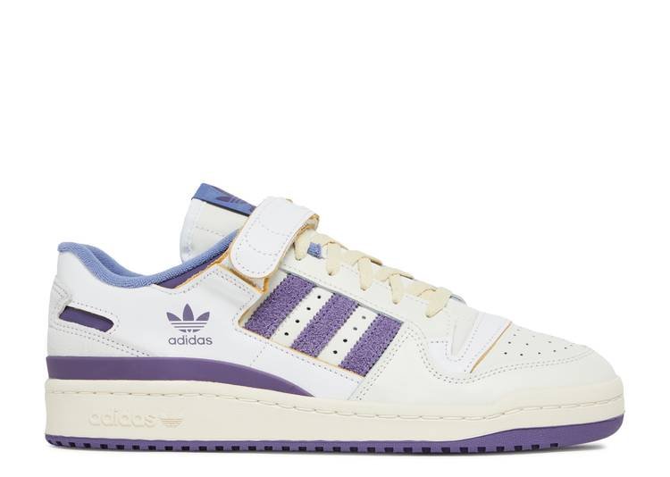 Forum Low White College Purple Réplica