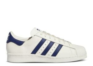 ADIDAS SUPERSTAR 'WHITE DARK BLUE'