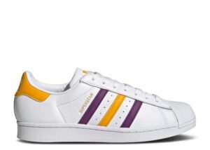 ADIDAS SUPERSTAR 'WHITE GOLD PURPLE'