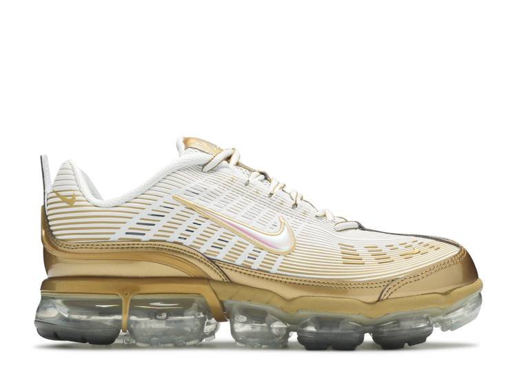 Air Vapormax 360 White Metallic Gold Réplica