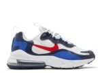 Air Max 270 React White Midnight Navy Réplica