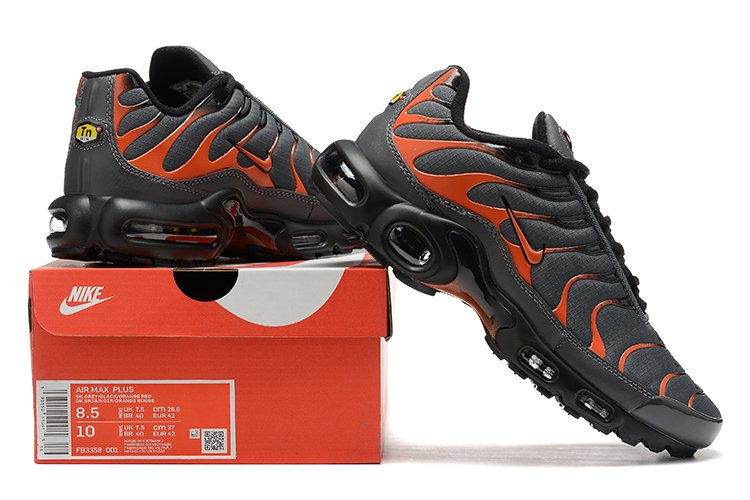 Air Max Plus Tn Grey Orange Réplica