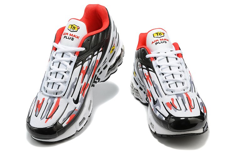 Air Max Plus Tn 3 White Military Red Réplica