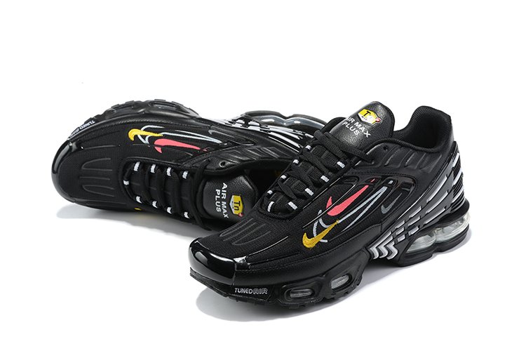 Air Max Plus Tn 3 Quadruple Swoosh Black Réplica