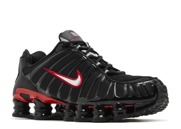 Shox Tl Black University Red Réplica