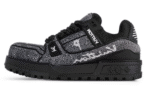 LOUIS VUITTON TRAINER SNEAKER BLACK