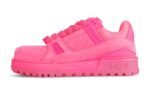 Louis Vuitton Trainer Sneaker Fuchsia Réplica