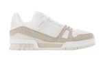 Louis Vuitton Trainer Sneaker White Cream Réplica