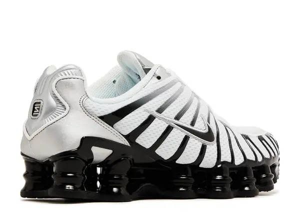 Shox Tl Metallic Silver Black Réplica