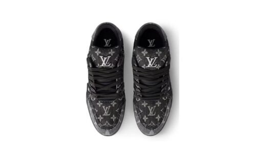 Louis Vuitton Trainer Sneaker Black Réplica