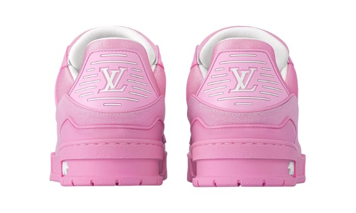 Louis Vuitton Trainer Sneaker Pink Réplica