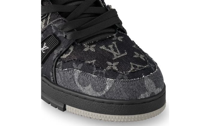 Louis Vuitton Trainer Sneaker Black Réplica