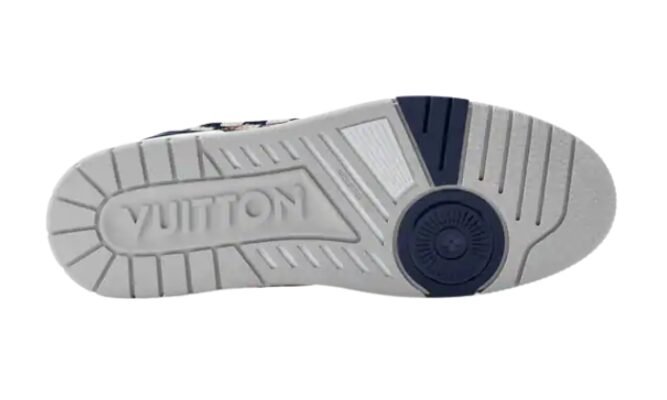 Louis Vuitton Trainer Sneaker White Navy Réplica