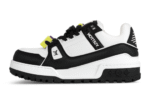 Louis Vuitton Trainer Sneaker Black White Réplica