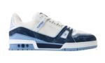 Louis Vuitton Trainer Sneaker Ice Blue Réplica