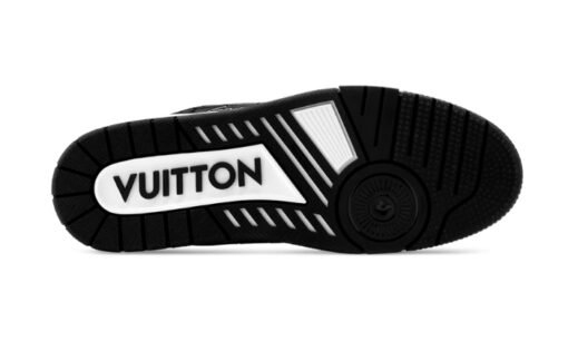 Louis Vuitton Trainer Sneaker White Black Réplica